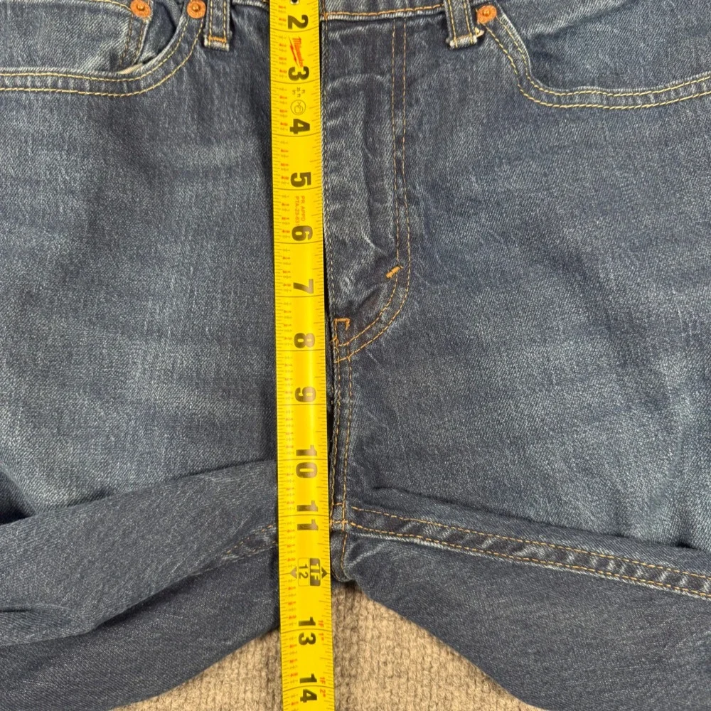 Y2K Retro Levi's 505 Jeans 32x32 Men's Dark Wash Straight Leg Denim Workwear